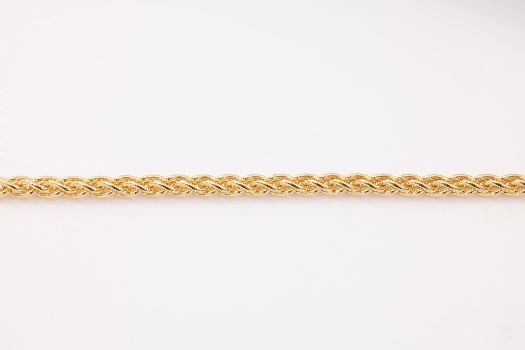 14K Gold-Filled 1.8mm Wheat Chain, Wholesale Jewelry Making Wheat Chain