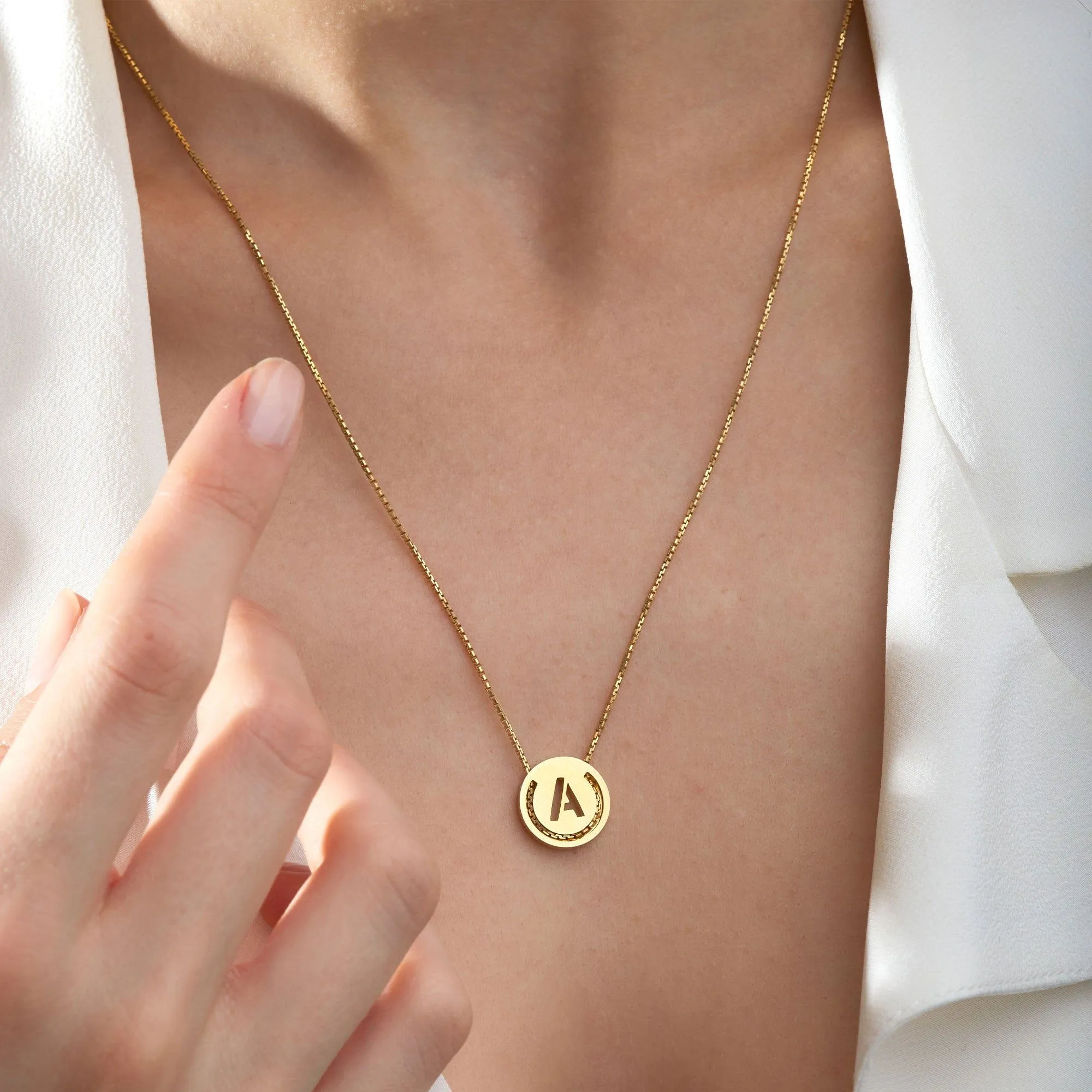 ABC's - I 18K Gold Plated Necklace