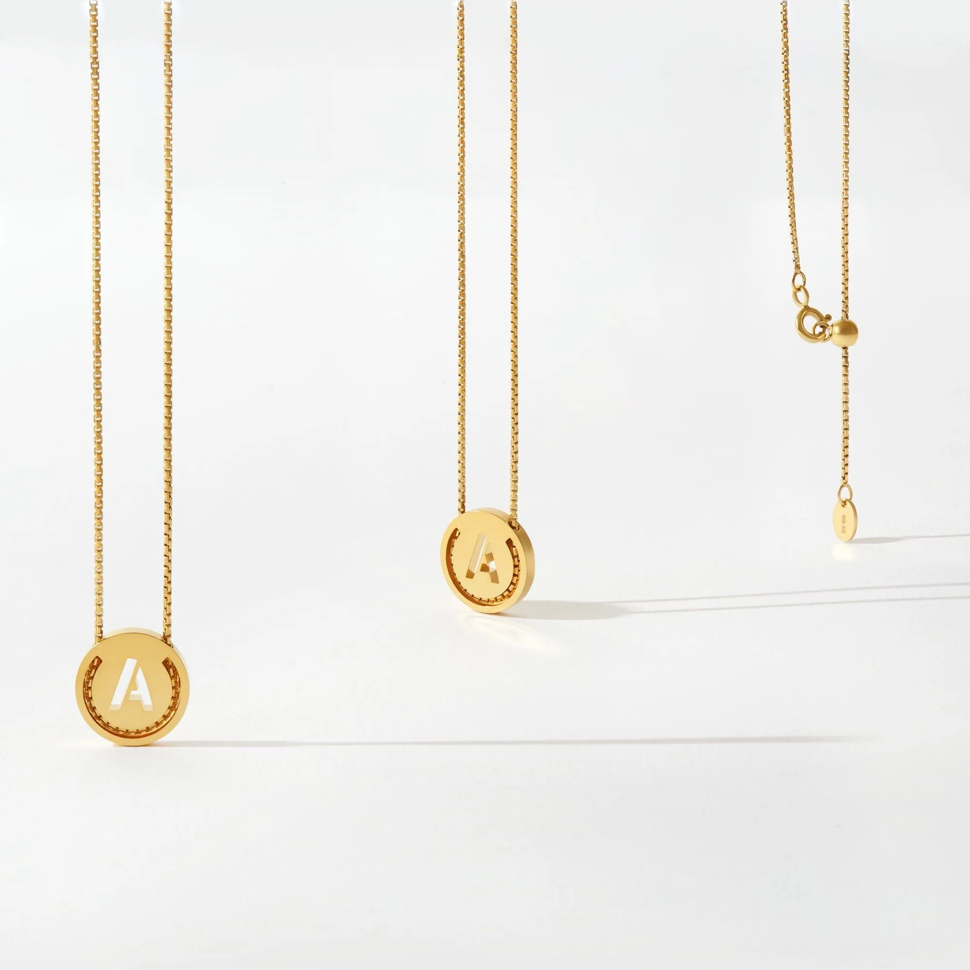 ABC's - Q 18K Gold Plated Necklace