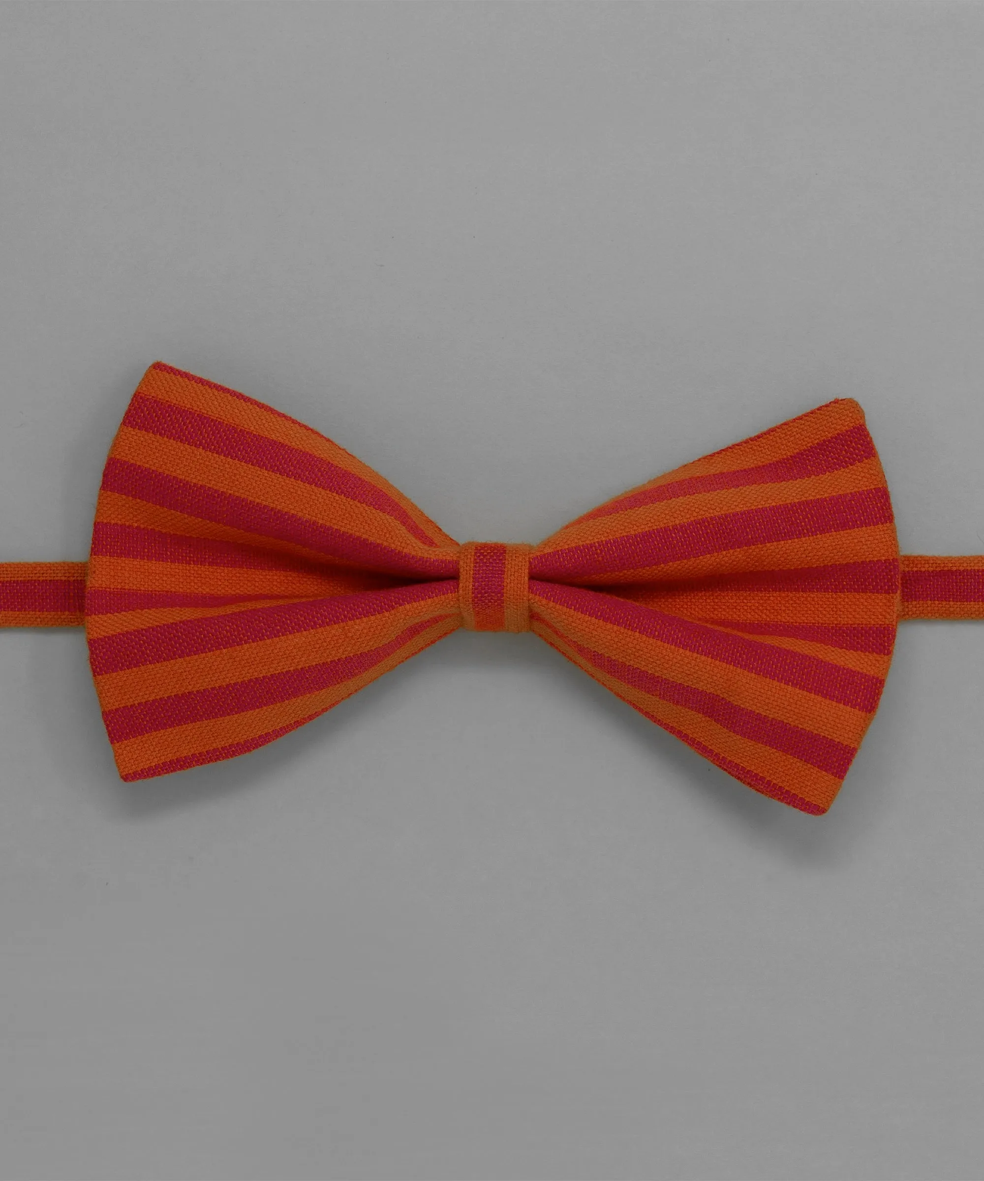 After 8 Pink Striped Bowtie