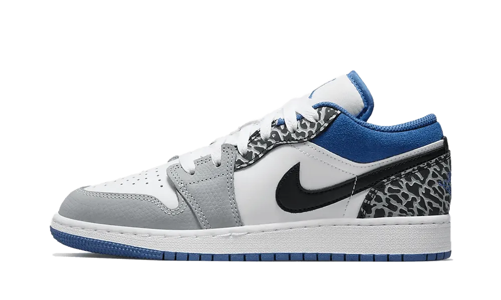 Air Jordan 1 Low SE True Blue (GS)