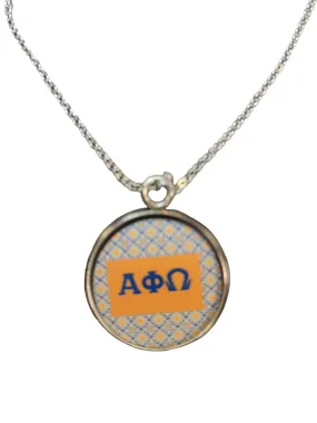 Alpha Phi Omega Earrings and Necklace | A Perfect Gift for APO Fraternity Girls