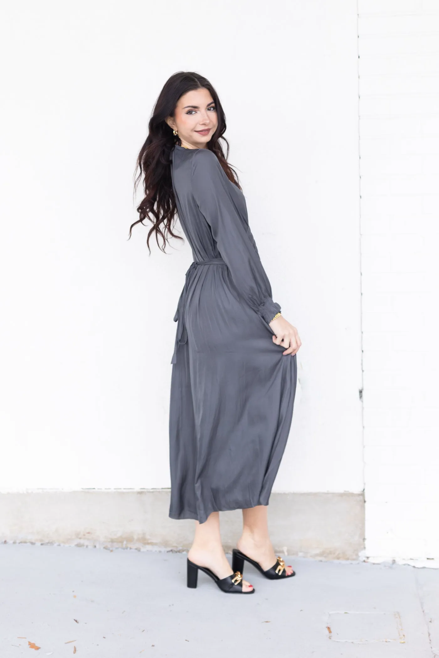 AMELIA MIDI DRESS