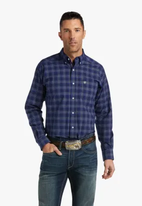 Ariat Mens Pro Series Caspian Stretch Fitted Long Sleeve Shirt