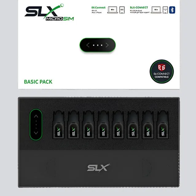 BASIC PACK: SLX MicroSim   Additional Clips for real clubs (Swing Stick sold separately)