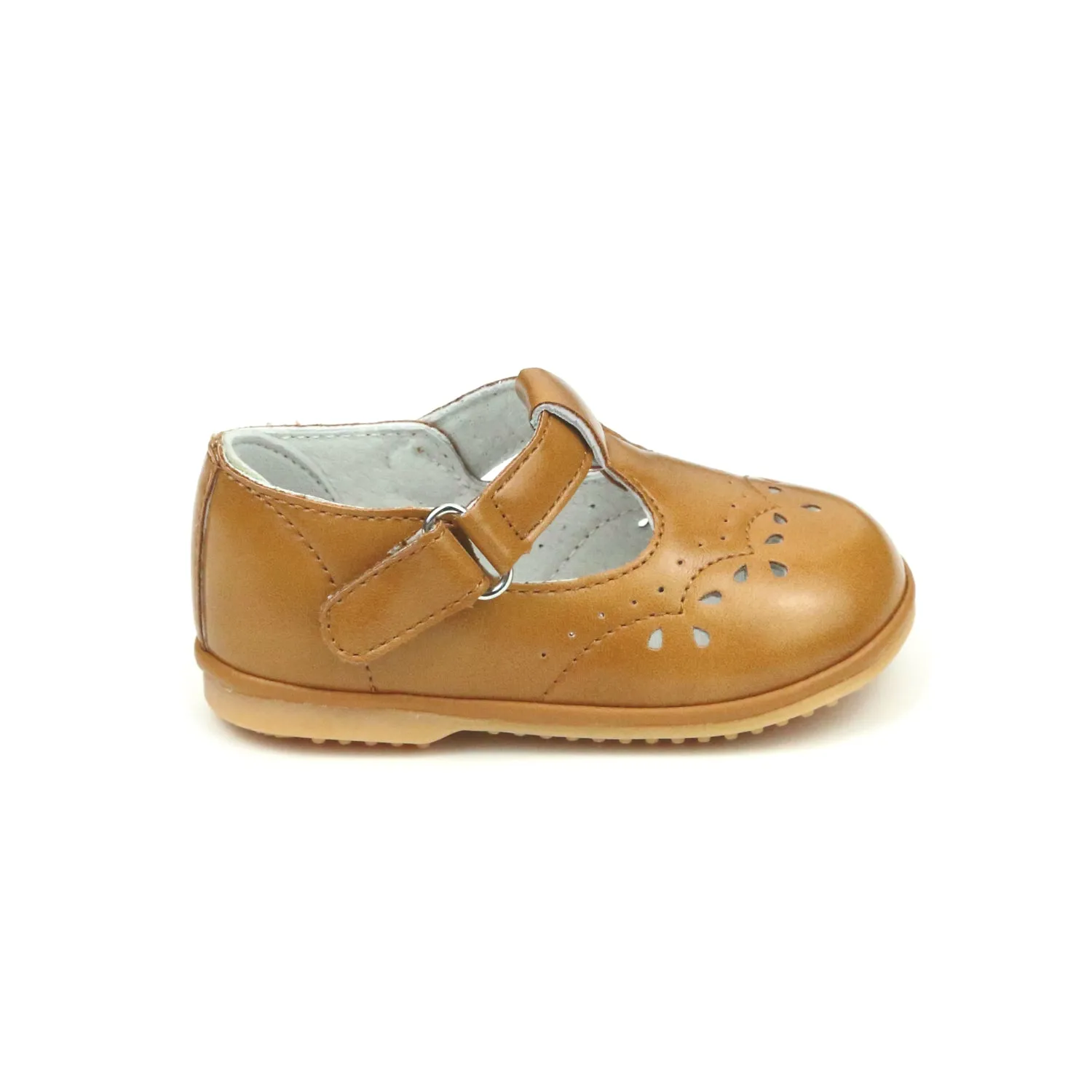 Birdie Leather T-Strap Mary Jane (Baby)