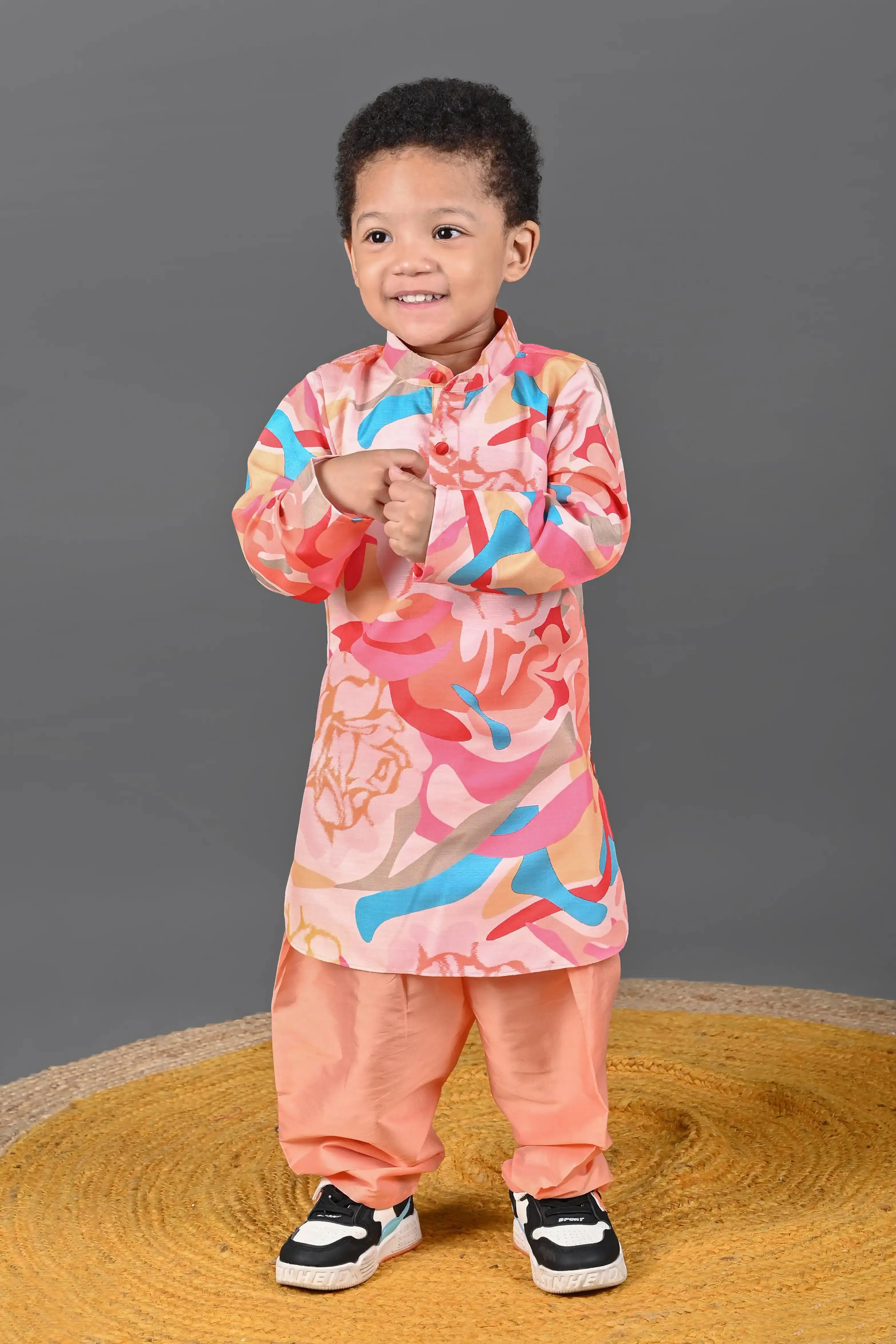 Dapper Drape Kurta Set