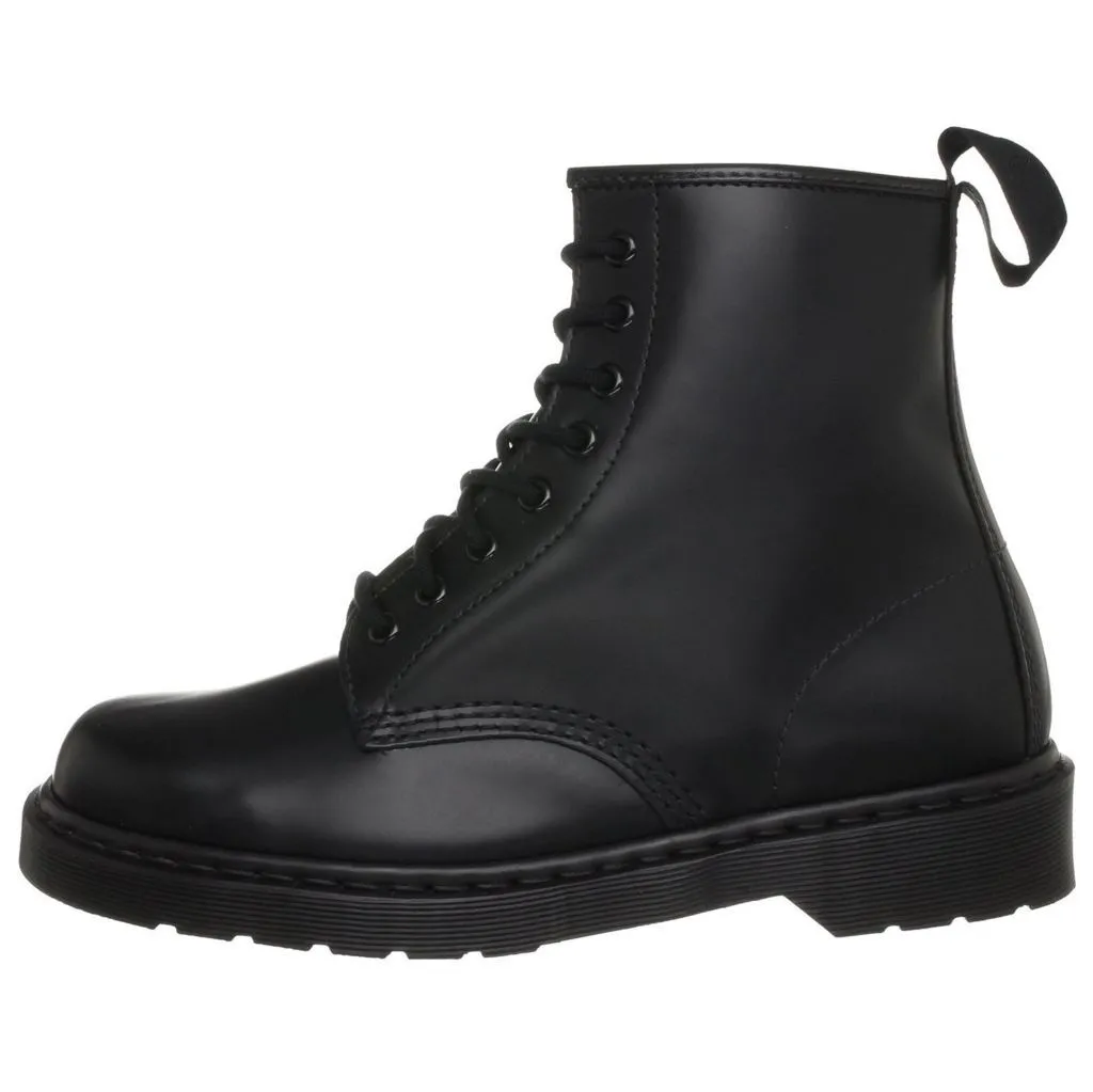 Dr. Martens 1460 8 Eyelet Mono Smooth Black Unisex Boots - UK 5