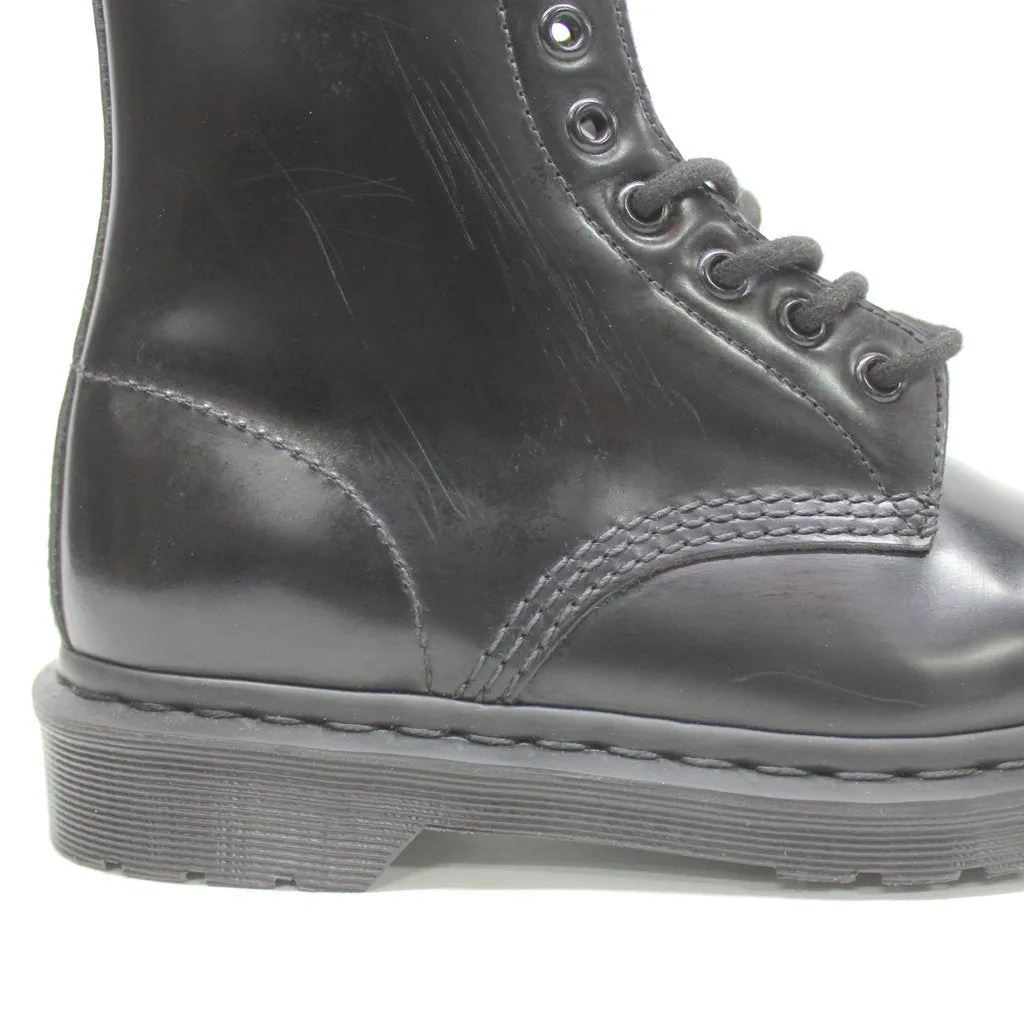 Dr. Martens 1460 8 Eyelet Mono Smooth Black Unisex Boots - UK 5