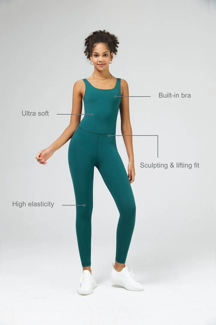 FlexEase™ Women's Yoga Jumpsuit