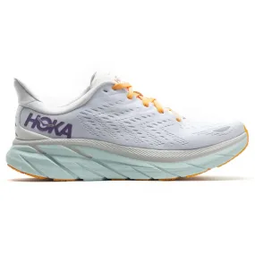 Hoka One One Womens Trainers Clifton 8 Lace-Up Low-Top Running Textile - UK 8.5