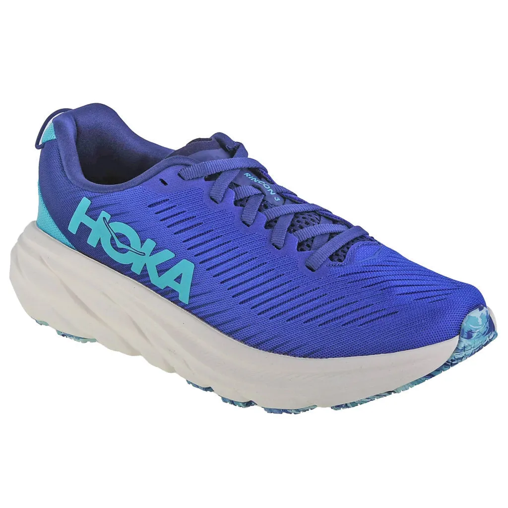 Hoka One One Womens Trainers Rincon 3 Lace-Up Low-Top Running Sneakers Mesh - UK 6.5