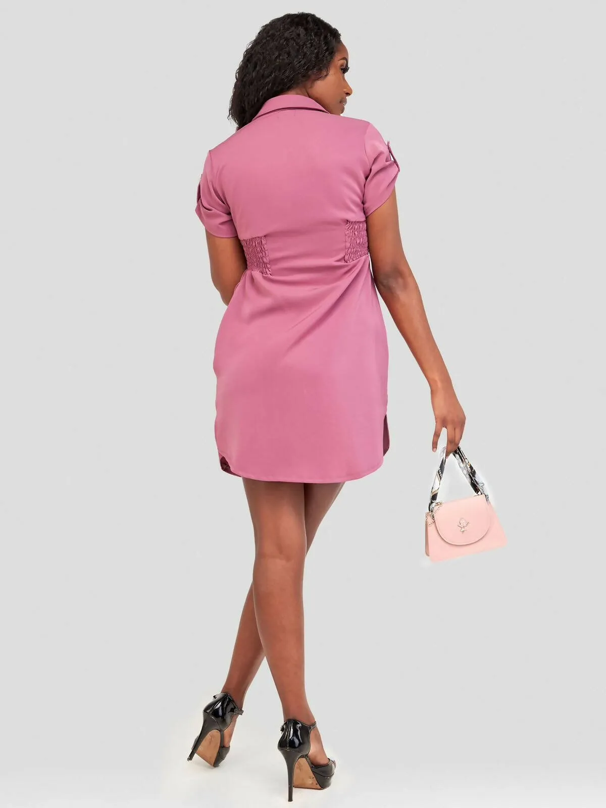 Jem Africa Mwikali Shirt Dress - Lilac