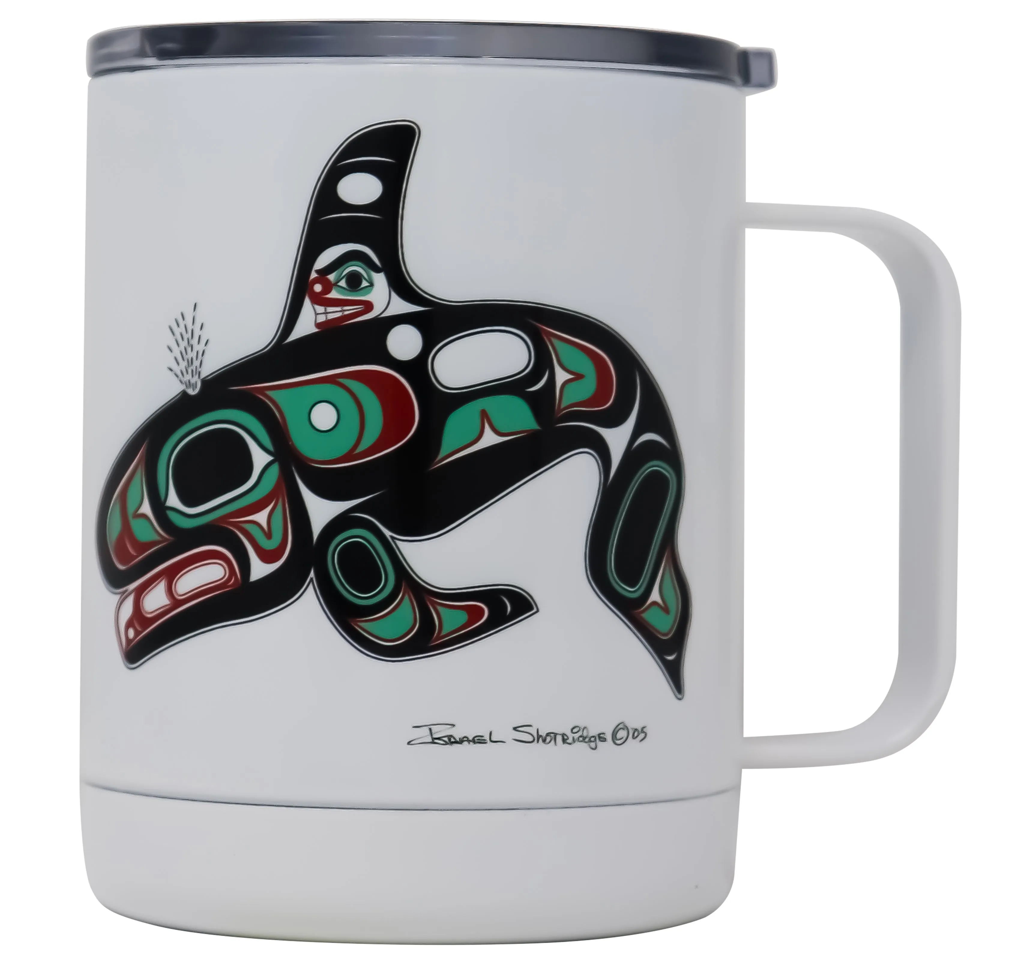 Killer Whale Formline Insulated Mug