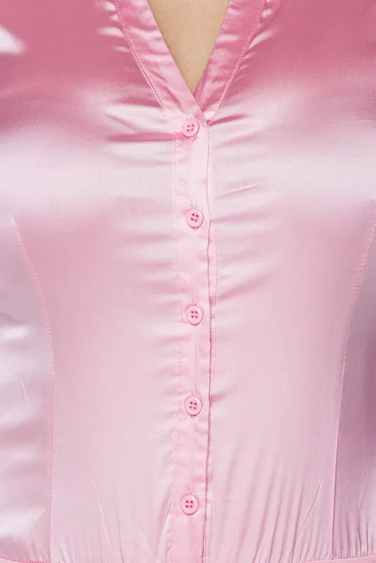 Kira Bodysuit - Pink