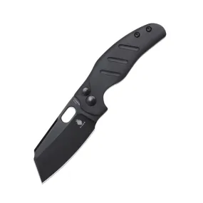 Kizer Sheepdog C01c Mini Button Lock Aluminium Handle V3488BC2 (2.61” Black)