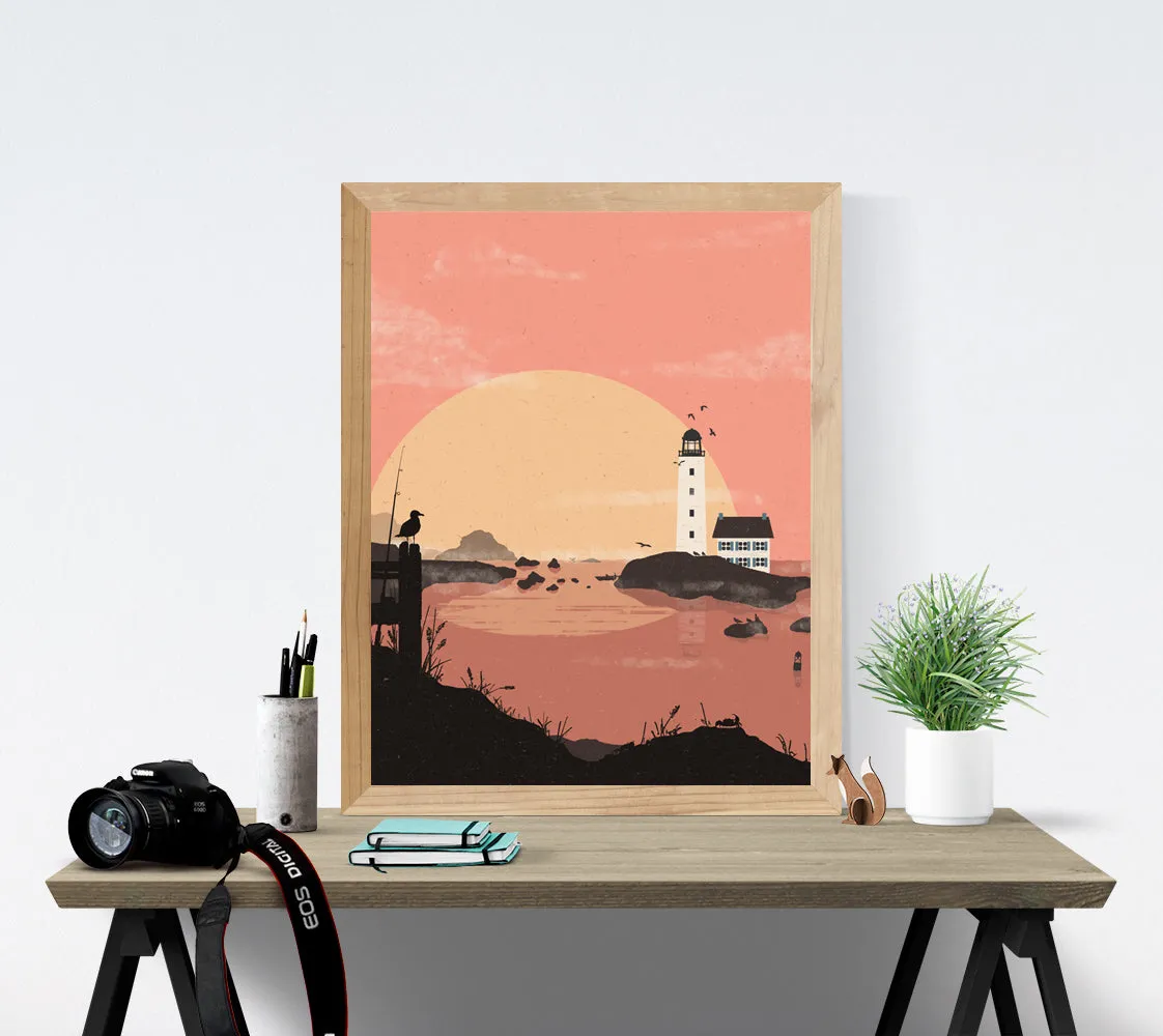 Lighthouse Print