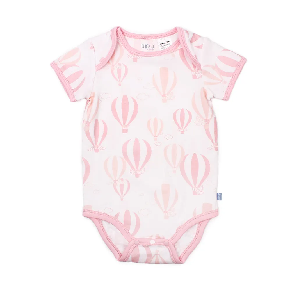 Love From Above 3pc Baby Romper Bundle Set (Pink)