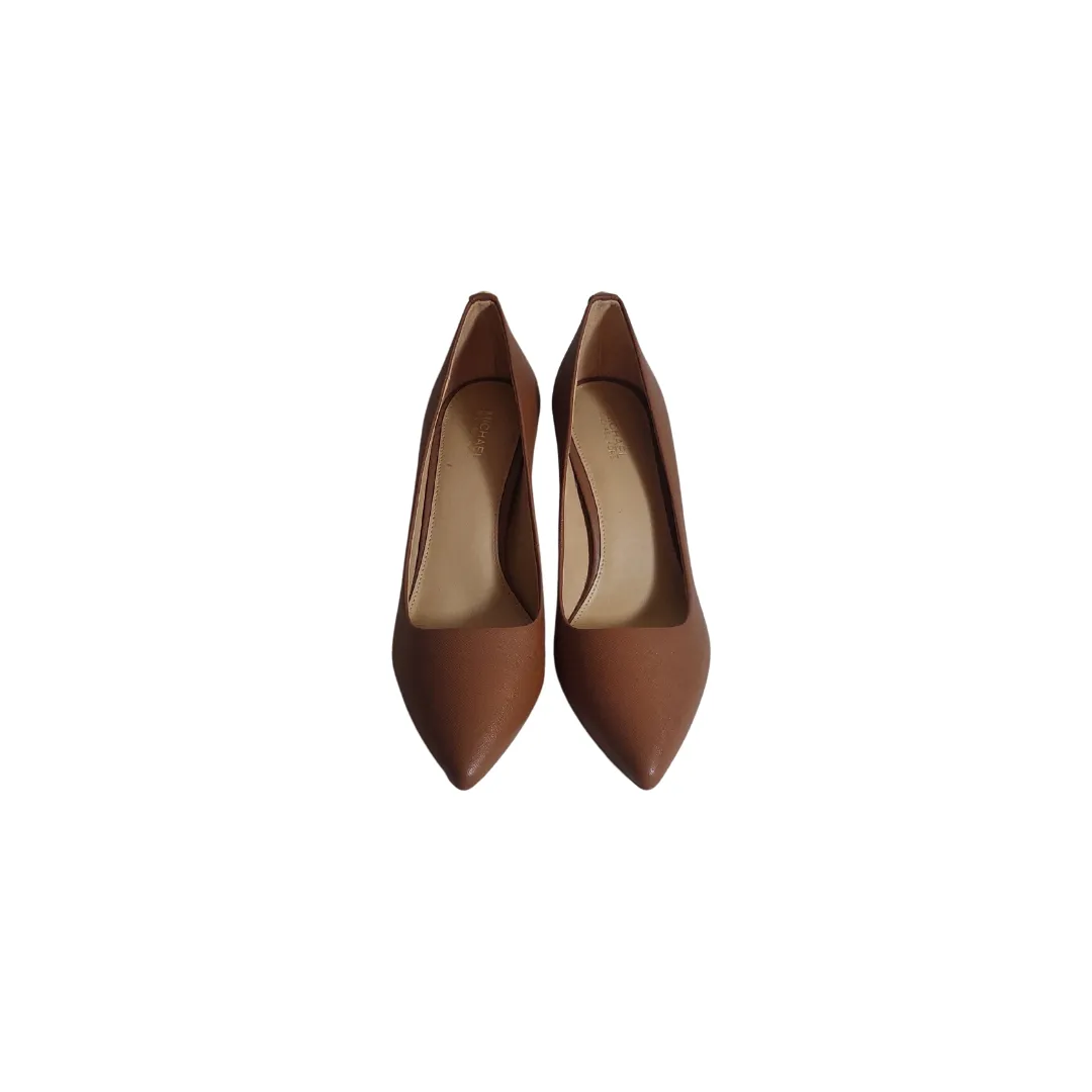 Michael Kors Tan Leather Pointed Pumps | Brand new |