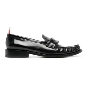 Penny-Slot Leather Loafers