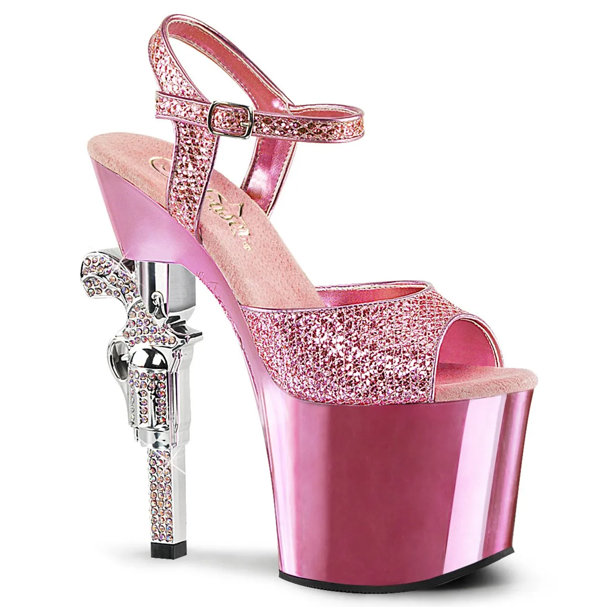 Pleaser Revolver-709G Sandals