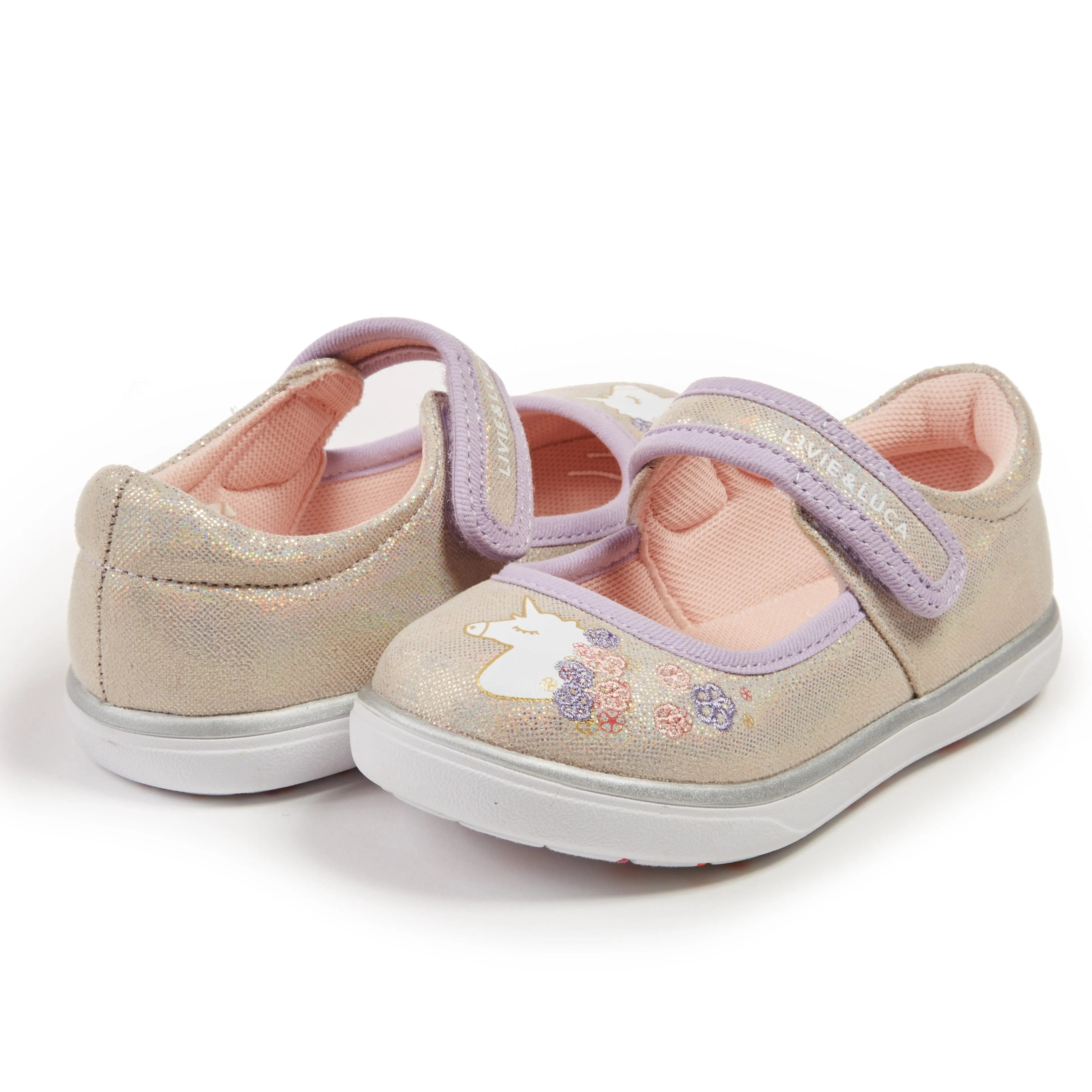 RAVINE UNICORN ECO Sneaker Mary Jane | Iridescent