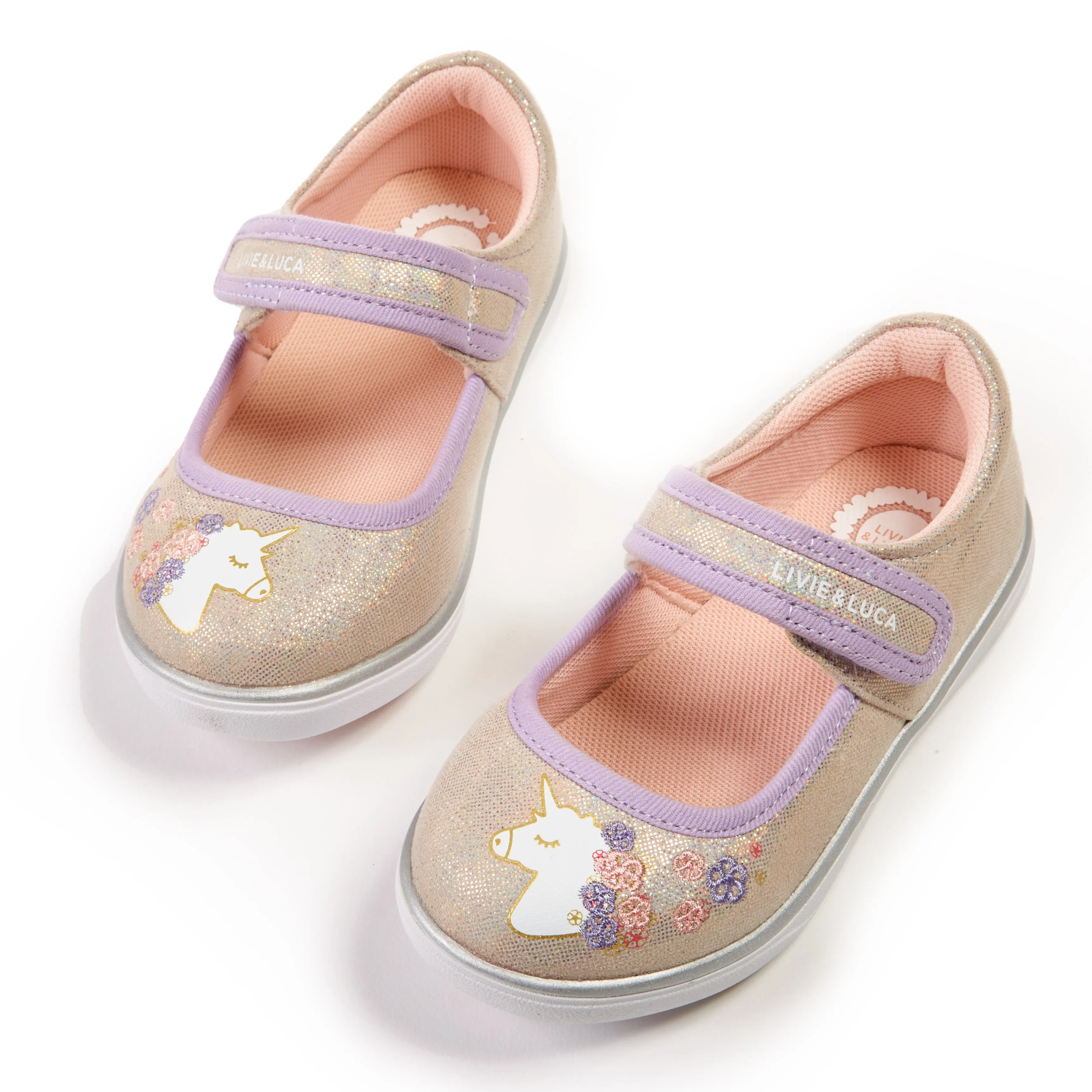 RAVINE UNICORN ECO Sneaker Mary Jane | Iridescent