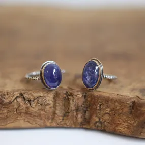 Tanzanite Ring - 14K Gold Ring - Gold Tanzanite Ring - Goldsmith - Natural Tanzanite