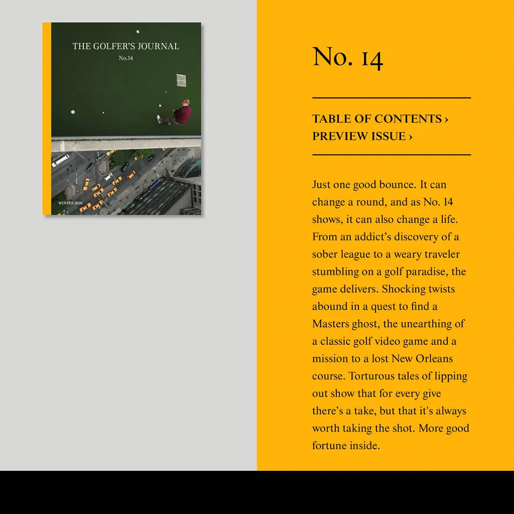 The Golfers Journal No. 14