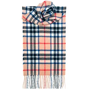 Thompson Camel Tartan Scarf