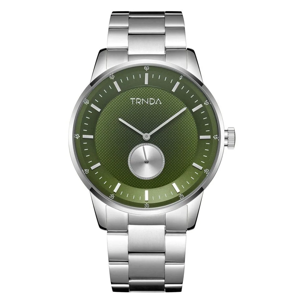 Trnda Stainless Steel Men's Watch TR002G5S1-B7S