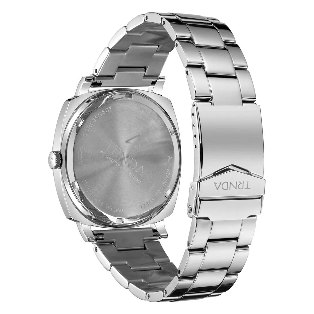 Trnda Stainless Steel Men's Watch TR003G5S1-C8S