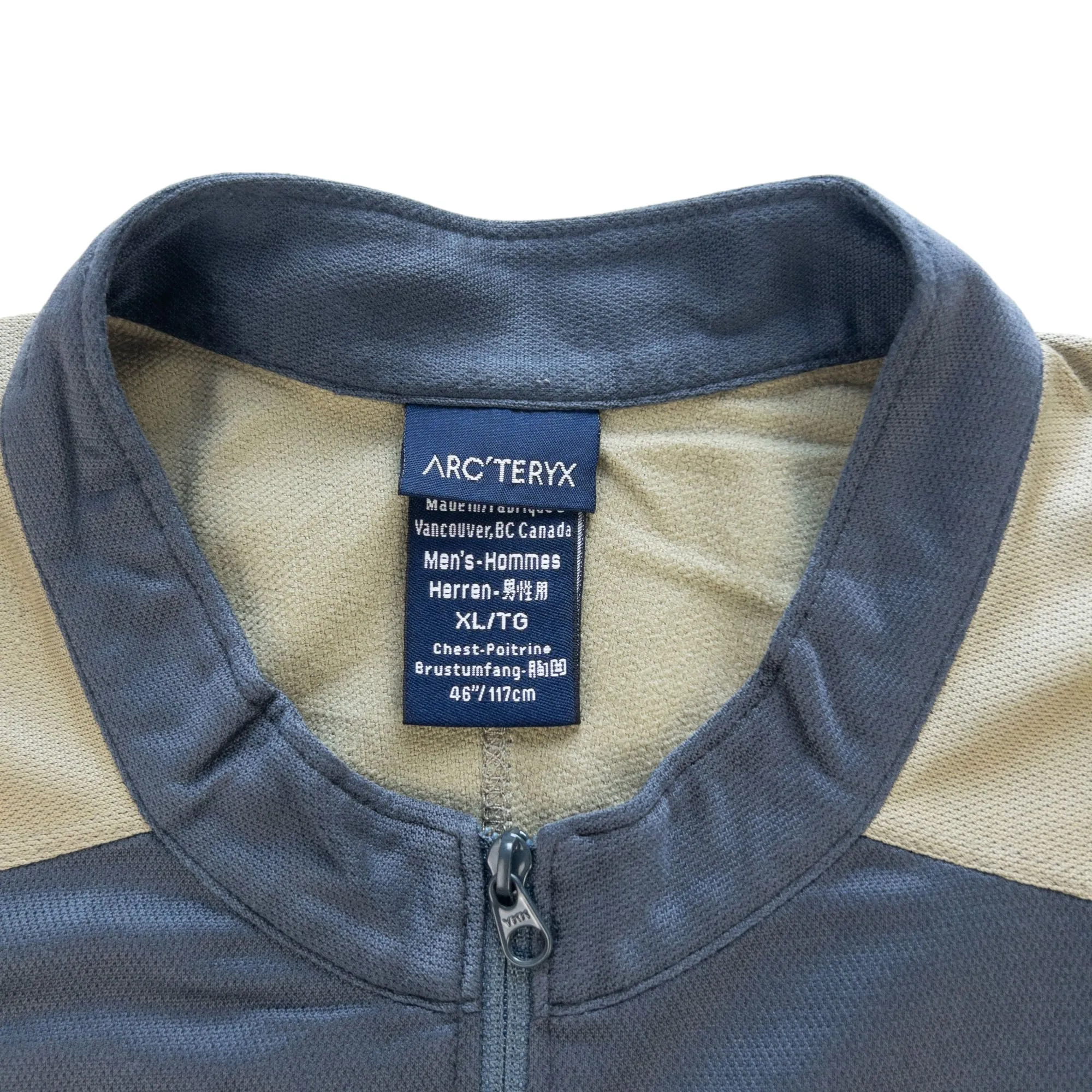 Vintage Arcteryx Q Zip T Shirt Size XL